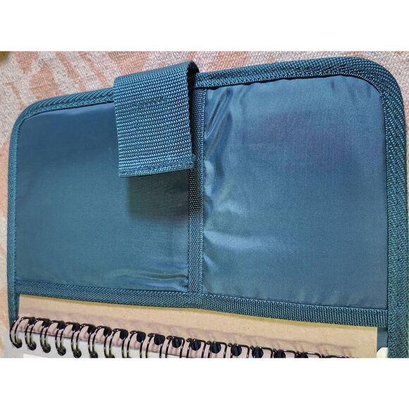 Vtg Looney Tunes 3 Ring Binder Green Bugs Bunny Taz Daffy 1998 #A53 - Picture 12 of 12